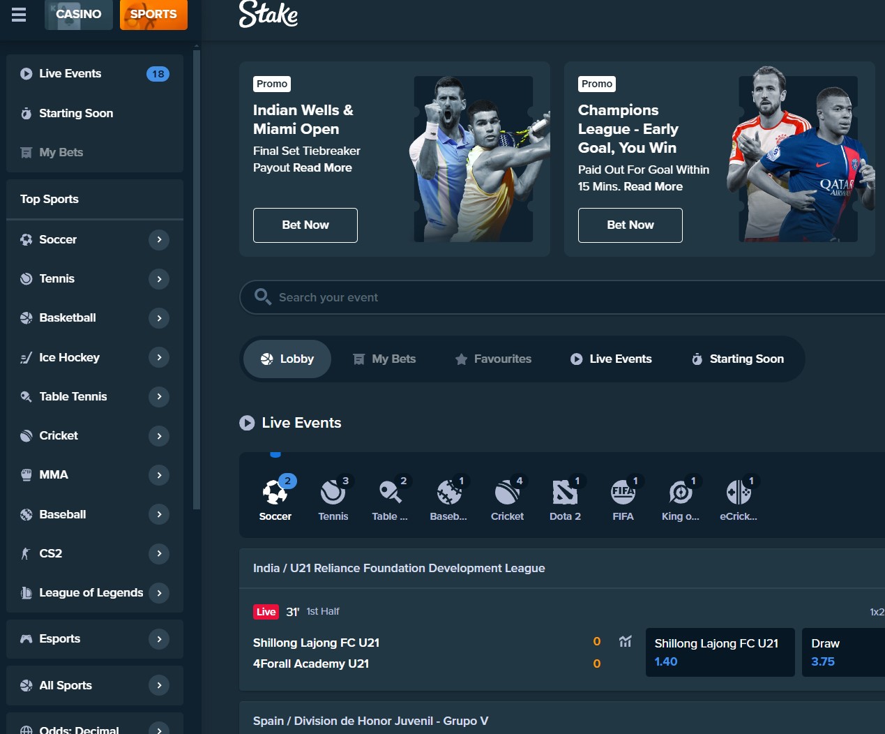 Подарок от клуба Stake Stake Casino Mirror for Today